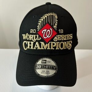 Washington Nationals Men's New Era 39THIRTY 2019 World Series Champions Flex Hat